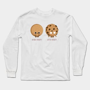 Before and After Puberty Long Sleeve T-Shirt